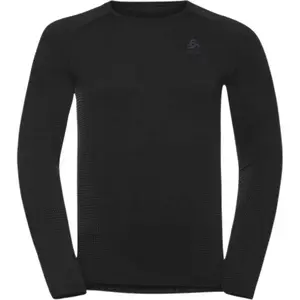 Comparateur de prix : T-shirt Odlo BL Top Crew Performance Warm manche longue noir - S