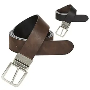 Levi's Homme Reversible Belt Ceinture, Braun (Brown), 110 EU