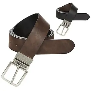 Levi's Pour des hommes Ceinture en cuir réversible, marronS