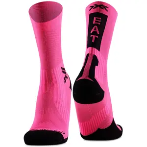 X-SOCKS Chaussettes x socks bike perform crew rose noir pas cher