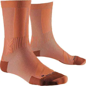 Comparateur de prix : X-Socks - Gravel Discover Crew - Chaussettes de cyclisme taille 35-38, rouge