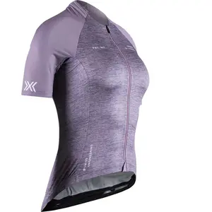 X-bionic Maillot manches courtes x bionic corefusion endurance merino gris femme pas cher