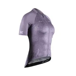 X-bionic Maillot manches courtes x bionic corefusion endurance merino gris femme pas cher