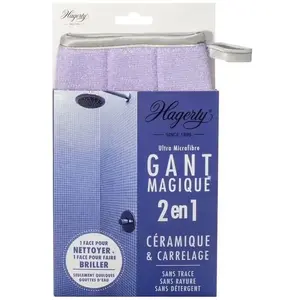 Hagerty - Gant microfibre spécial céramique et carrelage pas cher