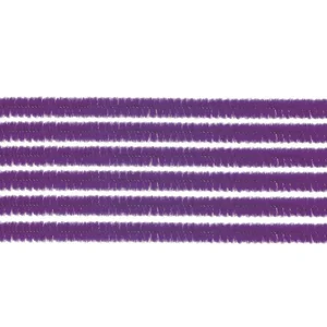 Comparateur de prix : Glorex Fil Chenille - 50 cm - Lilas - 10 pcs