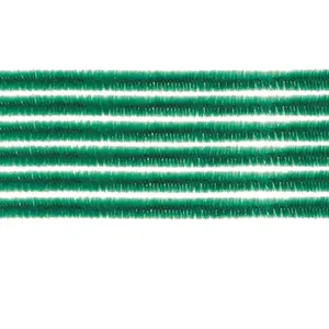Comparateur de prix : Glorex Fil Chenille - 50 cm - Vert - 10 pcs