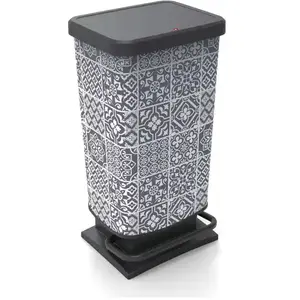 SUNDIS Rotho - Poubelle De Cuisine à Pédale Polypropylène, 40 l pas cher