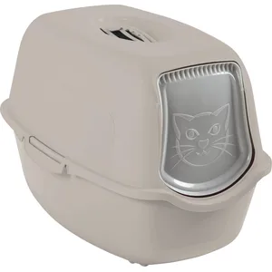 Comparateur de prix : Rotho Maison de toilette - Cappuccino (PP Recyclé) - 56 x 40 x 39 cm