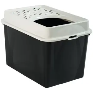Comparateur de prix : Maison de toilette Rotho MyPet Eco BERTY noir - pour chat