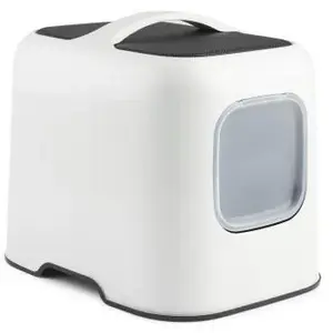 Comparateur de prix : Maison de toilette Rotho MyPet BIALA pour chat - blanc