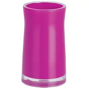 Spirella SYDNEY Gobelet salle de bain - 12x7x7cm - Rose fonçé pas cher
