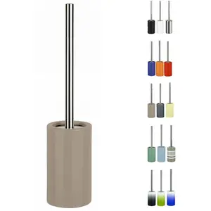 Spirella Brosse Wc avec support Ceramique TUBE Taupe pas cher