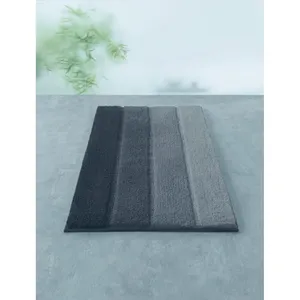Comparateur de prix : SPIRELLA Tapis de bain FOUR 55x65cm Gris Noir