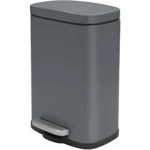 Comparateur de prix : Spirella Poubelle à pédale Inox AKIRA 5L Gris Mat