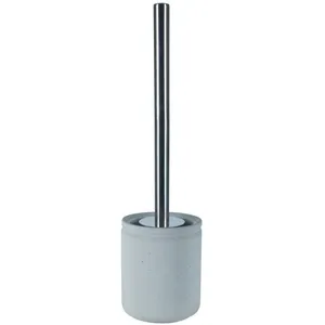 Spirella Ciment Porte Balai Wc - 38,5 X 10,5 X 10,5 Cm - Gris pas cher