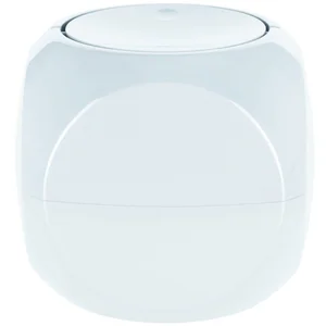 Spirella Poubelle PP DICE 1L Blanc pas cher