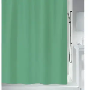 Rideau de douche - SPIRELLA - PRIMO - Polyester - Vert