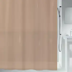 Rideaux De Douche Peva Bio Cappuccino 180x200