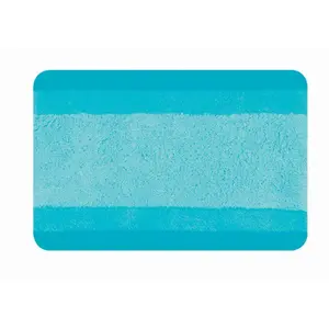 Comparateur de prix : Spirella Tapis de bain Polyester BALANCE 60x90cm Bleu Turquoise