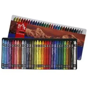 Boîte métal de 30 pastels à la cire NEOCOLOR® I - Caran d'Ache