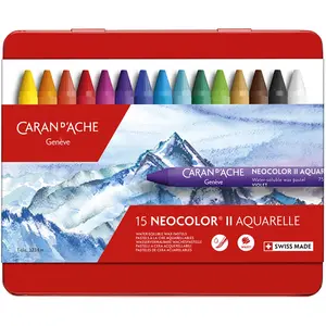 Caran d'Ache Neocolor II Boîte de 15 crayons de 