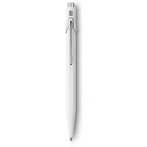 Comparateur de prix : Caran d'Ache Metal 849 Stylo à bille Blanc métallisé