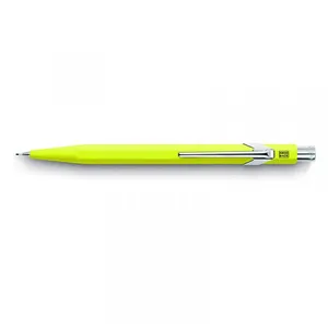 Comparateur de prix : Porte-Mines - Métal - Jaune Fluo - Mine De 0,7mm - Rechargeable - Caran D'ache 849