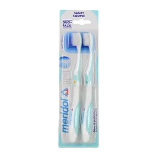 Comparateur de prix : MERIDOL Brosse à dents Pack Double (Blister de 2)