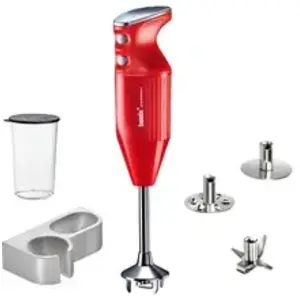 Comparateur de prix : Mixeur plongeant Bamix SwissLine M200 Mono MX1020003 200 W Rouge