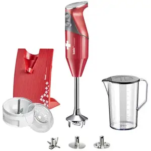 Comparateur de prix : Mixeur plongeant - BAMIX - M200 SwissLine - 200W - Rouge - Multifonctions