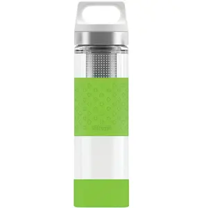 Bouteille isotherme Sigg Thermo Hot & Cold en verre 0,4 L Vert pas cher