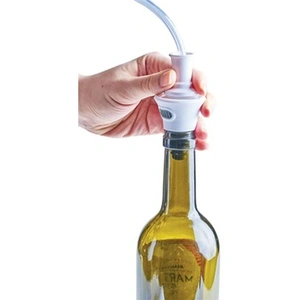 Solis 92286 Bouchons de Bouteille de vin, Plastique, Transparent pas cher