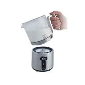 Solis Type 869 Cremalatte - Mousseur à lait - 350 ml - 650 Watt - acier inoxydable pas cher