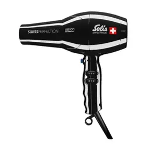Comparateur de prix : Solis Swiss Perfection Type 440 - Sèche-cheveux - noir