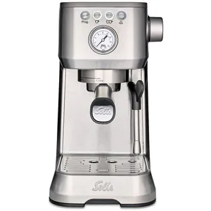 Comparateur de prix : solis Machine à expresso compacte Solis Barista Perfetta Plus Type 1170 Argent