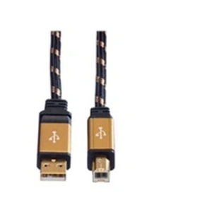 Roline Gold - Câble USB - USB type B (M) pour USB (M) - USB 2.0 - 1.8 m pas cher