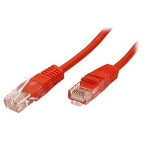 Secomp ROLINE Cordon LAN Cat 5e | Câble réseau UTP Ethernet avec connecteur RJ45 | rouge 5 m pas cher