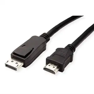 Comparateur de prix : VALUE - Câble adaptateur - DisplayPort mâle pour HDMI mâle - 1 m - blindé - noir