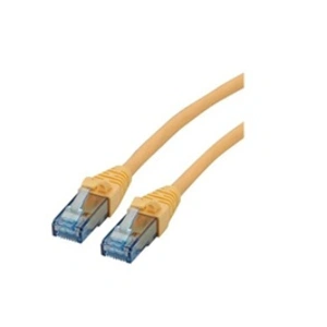 ROLINE Cordon LAN Cat 6A Component Level | Câble réseau UTP Ethernet avec connecteur RJ45 | jaune 20 m pas cher