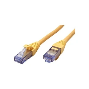 Cordon ROLINE UTP Cat.6A / 10 Gigabit, Component Level, LSOH, jaune, 10 m