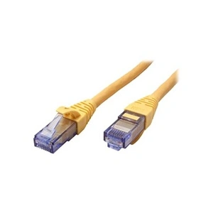 ROLINE Cordon LAN Cat 6A Component Level | Câble réseau UTP Ethernet avec connecteur RJ45 | jaune 7,5m pas cher