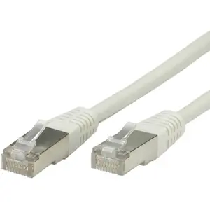 Secomp VALUE Cordon LAN Cat 5e | Câble réseau FTP Ethernet avec connecteur RJ45 | gris 0,5 m pas cher
