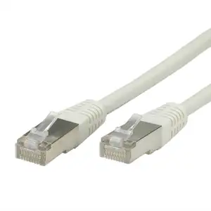 Secomp 21.99.0115 RJ45 Câble réseau, câble patch cat 5e f/utp 15.00 m gris 1 pc(s) - Value