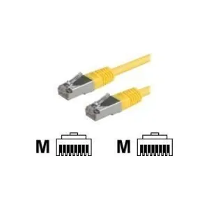 ROTRONIC VALUE Cordon LAN Cat 6 Cable réseau S-FTP Ethernet avec connecteur RJ45 jaune 10 m pas cher