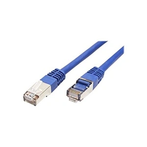 Comparateur de prix : ROTRONIC VALUE Cordon LAN Cat 6 Cable réseau S-FTP Ethernet avec connecteur RJ45 bleu 5 m
