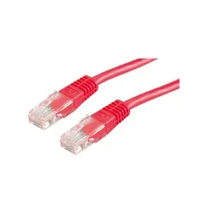 Secomp Value Cordon Cat.6 UTP confectionné rouge 1,0m (VALUE UTP PatchCord Cat6. red. pas cher