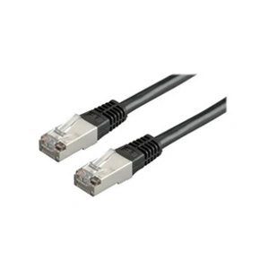 Secomp VALUE Cordon LAN Cat 6 Cable réseau S-FTP Ethernet avec connecteur RJ45 noir 0,5 m pas cher