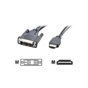 VALUE ROLINE Câble de raccordement pour écran DVI (18+1) M /HDMI M, 2,0 mVendu parpccomponentes