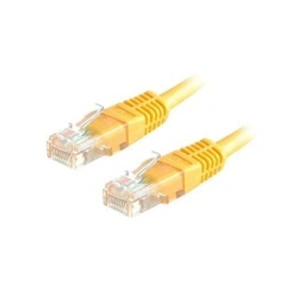 Secomp ROLINE Cordon LAN Cat 6 | Câble réseau UTP Ethernet avec connecteur RJ45 | jaune 2 m pas cher