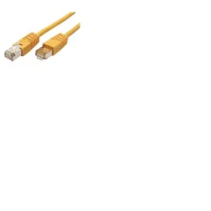 Secomp ROLINE Câble LAN S/FTP Cat 5e | cordon réseau Ethernet avec connecteurs RJ45 | jaune 0,5 m pas cher